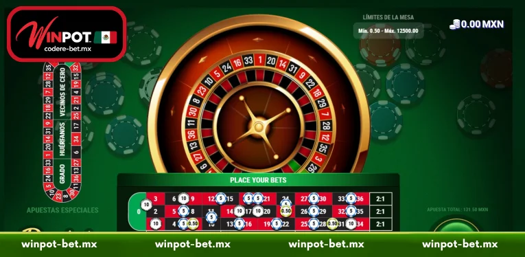 Detailed instructions on how to play European Roulette at Winpot