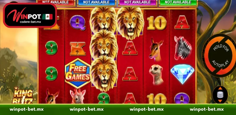Features of blitz chess at Winpot