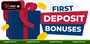 First Deposit Bonus - Claim Up to $10,000 at Winpot Mexico