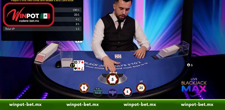 Gameplay structure and regulations of Blackjack Max