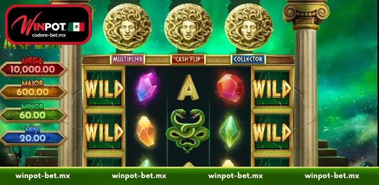 Introduction to the Cash Flip Medusa slot game