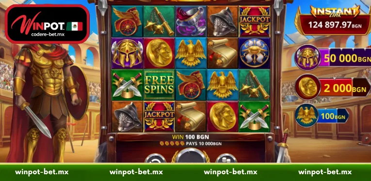 Understanding the mechanics of Colosseum of Glory at Winpot