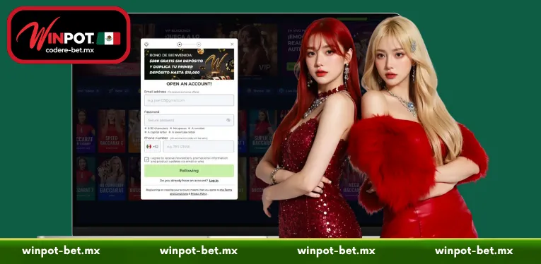 Winpot Register - Join Mexico's Premier Betting Platform